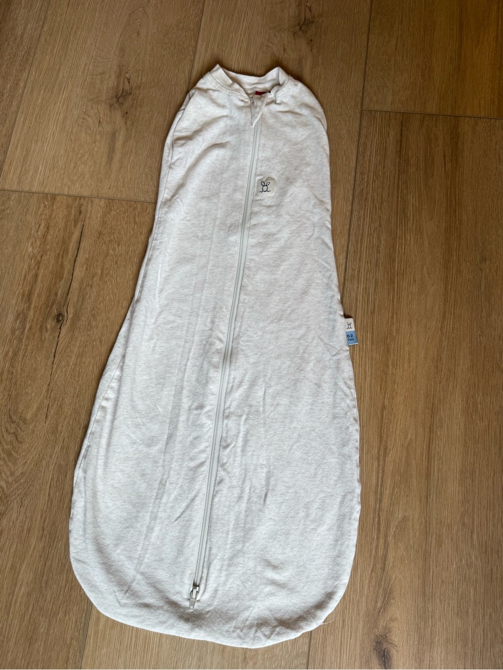 ErgoPouch Jersey Cocoon Lightweight 0.2 TOG Baby Sleep Sack - Cream